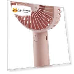 Вентилятор ручной Solove Manual Fan N9P Pink