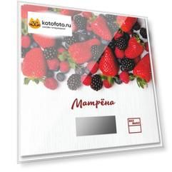 Весы кухонные электронные Матрена MA-033 ягоды