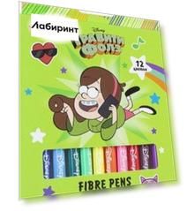 Фломастеры Гравити Фолз, 12 цветов