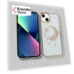Чехол PQY Moon для iPhone 13 Butterfly Kingxbar IP 13 6.1