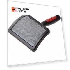 Pet Line Пуходерка пластиковая с каплей большая