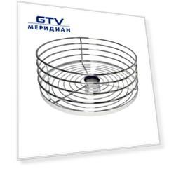 Полка центральная высокая для трубы d-50, 360х185мм