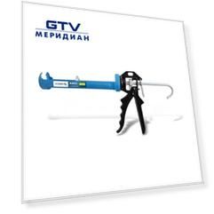 Пистолет для герметика полукорпусный, 225 мм
