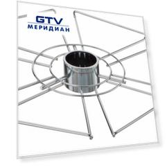 Полка для бокалов для трубы d-50, 350х50мм (0607060)