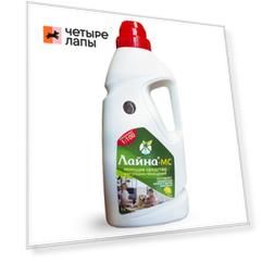 Лайна Концентрированное моющее средство с запахом мимозы, 1 л