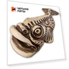 Глина Галина Декор для аквариумов Хищник, 18х10х5 см