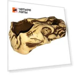 Глина Галина Декор для аквариумов Полено, 5х12х4,5 см