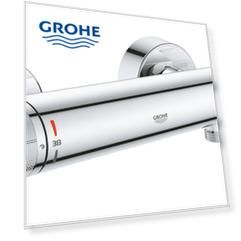 Термостат для душа внешнего монтажа GROHE QuickFix Precision Feel, хром (34790000)