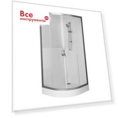 Душевая кабина am.pm gem 90x90, профиль матовый хром, стекло прозрачное w90c-333-090wta