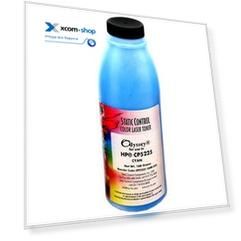 Тонер Static Control HP5225-160B-COS HP CLJCP5225 Cyan (Odyssey) 160г/фл.