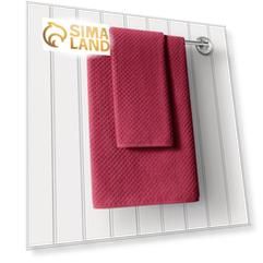 Полотенце махровое Guten Morgen Ruby, 400 гр, размер 70х130 см, цвет красный