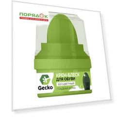 Крем для обуви 60 мл, бесцветный, Homex, Gecko, 101318