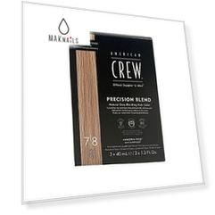 AMERICAN CREW Precision Blend, Камуфляж для седых волос, Блондин 7/8, 3*40мл
