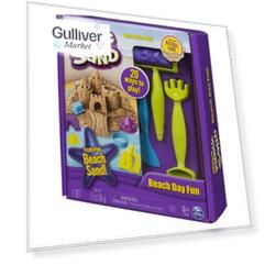 Kinetic Sand Кинетический песок Набор для лепки Веселая пляжная игра