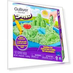 Kinetic Sand Кинетический песок Набор для лепки Песочница с формочками