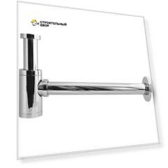 Сифон для умывальника MP-У цилиндрический 1.1/4" хром с трубкой 32