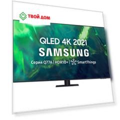 Телевизор Samsung QLED QE85Q77AAUXRU 2021