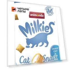 Animonda Milkies Fresh лакомство хрустящие подушечки для заботы о полости ртакошек