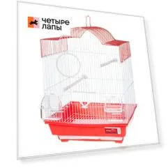 Petmax Клетка для птиц ARIA 34х28х45,5 см
