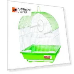 Petmax Клетка для птиц Paola, 30х23х39 см