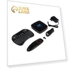 Приставка Смарт ТВ Game-3 H616, 6K, 2GB+16GB, Wi-Fi+BT, AV, HDMI, 2 USB, microSD, Android 10