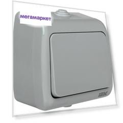 Выключатель Iek EVA10-K03-10-54 ВС-20-1-0-A 1 кл. откр. уст. 10А IP54 AQUATIC