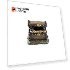 AquaFantasy Сундук с монетами 5.5x4.5x5.5 см