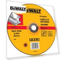 Круг обдирочный по металлу DEWALT DT42620Z, STANDARD, 230 x 6.3 мм