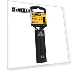 Ударная накидная головка DeWALT DT7551-QZ, длинная 17MM 1/2