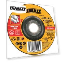Круг отрезной DEWALT DT43911, по металлу, 125 x 22.2 x 3 мм, тип 42 - 25 шт.