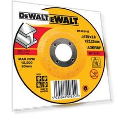 Круг отрезной DEWALT INDUSTRIAL DT42310Z, по металлу, 125 x 22.2 x 2.8 мм, тип 1