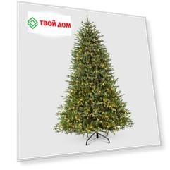 Елка искусственная Polygroup Aberdeen fir 274 см 6000 microLED