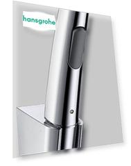 Гигиенический душ hansgrohe с держателем 96907000, хром