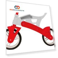 Беговел B-Link KB7500, B-LINKKB7500_Black/Yello (Возраст: от 1.5 года, Цвет: бело-красный)