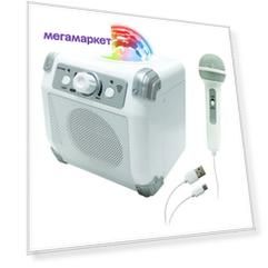 Караоке-система ONE TWO FUN с микрофоном bluetooth
