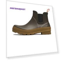 Резиновые сапоги мужские SWIMS Charlie Boot коричневые 8 US