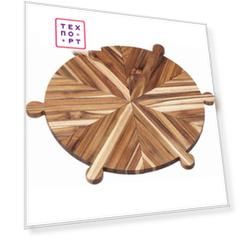 Доска TEAKHAUS сервировочная Specialty круглая разборная 42 см