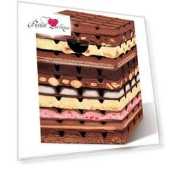 Табурет картонный Chocolate (33х44х33 см)