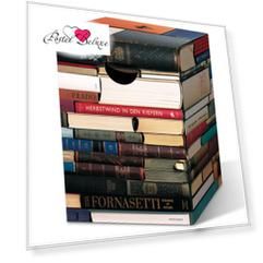 Табурет картонный сборный Bookworm (33х44х33 см)