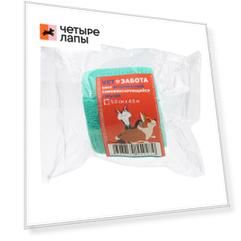 VETЗАБОТА Бинт ветеринарный самофиксирующийся горький, 5 см х 4,5 м