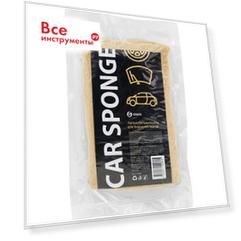 Автомобильная крупнопористая губка Grass Car Sponge IT-0660
