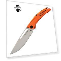 Складной нож Nimo Knives Orange, сталь D2, алюминий