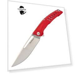 Складной нож Nimo Knives Red, сталь D2, G10