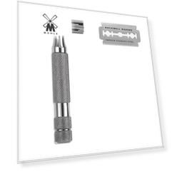 Т-образная бритва Rockwell Razors 2C, темный хром