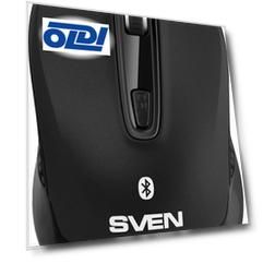 Мышь беспроводная Sven RX-575SW чёрный USB + Bluetooth