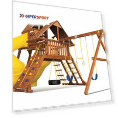 Детская площадка Rainbow Play Sistems Циркус Турбо Кастл 2018 V ДК
