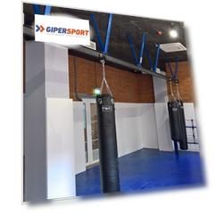 Конструкции с подвижными креплениями FightTech для мешков FS7