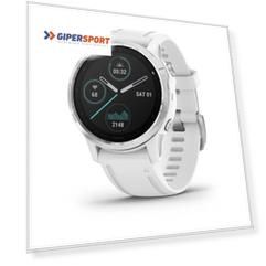 Часы Garmin FENIX 6S белый с белым ремешком