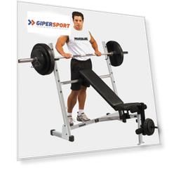 Универсальная скамья для жима--Body Solid Powerline POB44