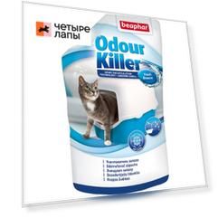 Beaphar Уничтожитель запаха Odour Killer для кошачьих туалетов